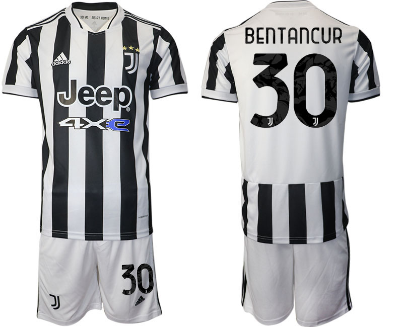 Men 2021-2022 Club Juventus home white #30 Adidas Soccer Jerseys->juventus jersey->Soccer Club Jersey